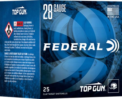 FEDERAL TOP GUN 28GA 2.75″ 3/4 – OZ #7.5 1330FPS 250RD CASE LOT