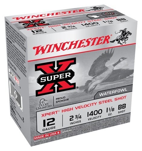 WINCHESTER XPERT 12GA 2.75″ – 1-1/8OZ #BB 1400FPS 25RD 10B/C