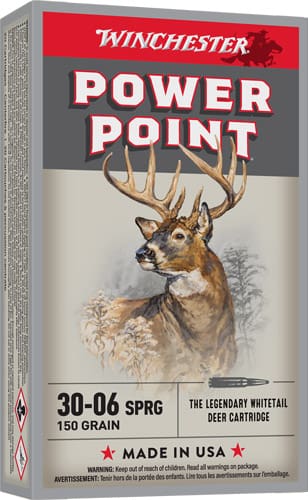 WINCHESTER SUPER-X 30-06 – 150GR POWER POINT 20RD 10BX/CS