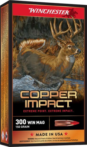 WINCHESTER COPPER IMPACT 300 – WIN MAG 150GR 20RD 10BX/CS