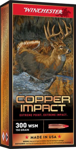 WINCHESTER COPPER IMPACT 300 – WSM 150GR 20RD 10BX/CS