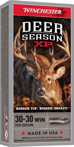 WINCHESTER DEER XP 30-30 WIN – 150GR EXTREME PT 20RD 10BX/CS