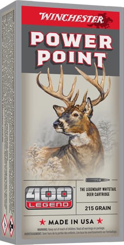 WINCHESTER SUPER-X 400 LEGEND – 215GR SOFT POINT 20RD 10BX/CS