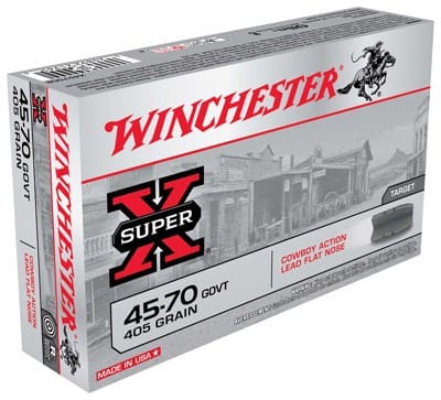 WINCHESTER SUPER-X 45-70 GOV – 405GR LEAD-FN 20RD 10BX/CS