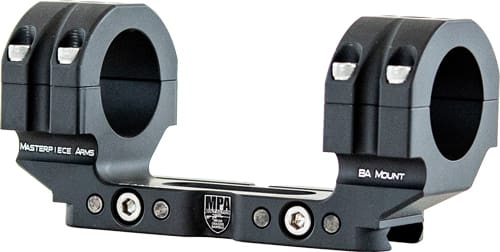 MPA SCOPE MOUNT BA 1-PC 30MM – 1.125″ 0 MOA BLACK