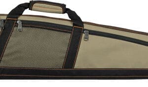 BULLDOG PLUS SHOTGUN CASE 52" - KHAKI W/ BLACK 3 POCKETS