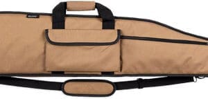 BULLDOG DELUXE LONG RANGE CASE - 48" TAN W/ BLK 2 ACCESS POCKE