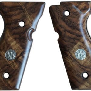 BERETTA 92/96 DELUXE GRIPS - GRADE 3 WALNUT CHECKERED