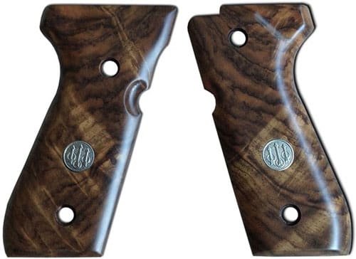 BERETTA 92/96 DELUXE GRIPS – GRADE 3 WALNUT CHECKERED