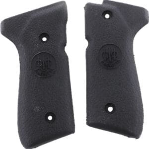 BERETTA GRIPS 92/96 SERIES - RUBBER SMOOTH BLACK