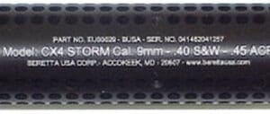 BERETTA BARREL SHROUD CX4 - STORM RIFLE ALUMINUM BLACK