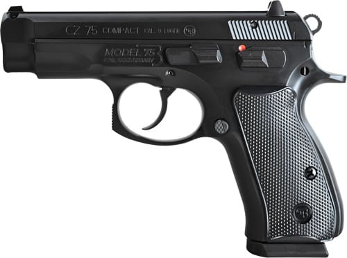 CZ 75 COMPACT 50TH ANNIVERSARY – 9MM FS 10RD BLACK POLYCOTE