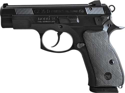 CZ 75-D PCR COMPACT 50TH ANNI – 9MM FS 10RD DECOCKER POLYCOAT