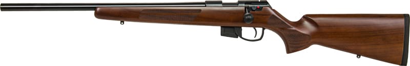 ANSCHUTZ 1761L D HB 22LR – 20″ BLUED/WALNUT CLASSIC LH