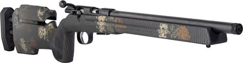 CZ 457 VARMINT 22LR 16″ BLUE – THREADED BBL. MANNERS CAMO STK
