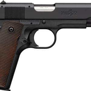 BROWNING 1911-22 A1 POLY 22LR - FS 4.25" BLACK/BROWN GRIPS