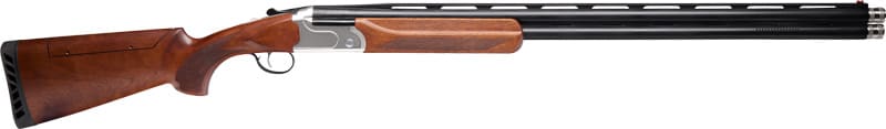 STEVENS 555 SPORTING COMPACT – 20GA 26″ ADJ COMB SILV/WALNUT