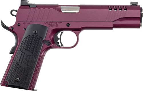 AUTO-ORDNANCE 1911A1 45ACP SS – BLACK CHERRY G10 GRIPS