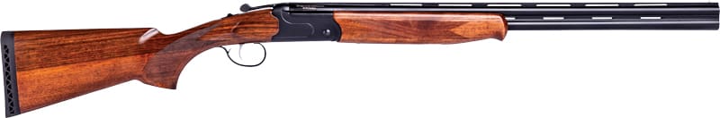 STEVENS 555 COMPACT O/U 410GA – 24″ BLUE/WALNUT EXTRACTORS
