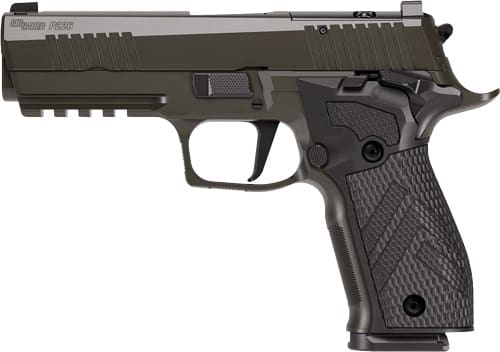 SIG P226X LEGION 9MM 4.4″ BULL – XRAY3 SAO (3)18RD HOGUE G10
