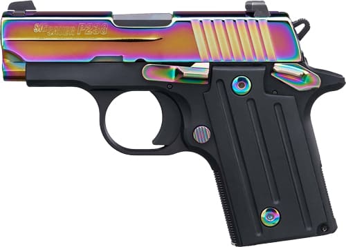 SIG P238 380ACP 2.7″ SAO – SIGLITE (1)6RD TITAN RAINBOW