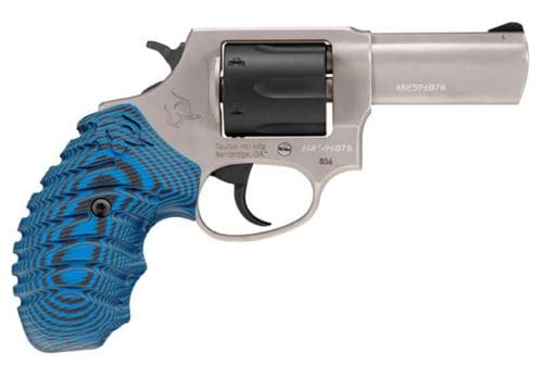 TAURUS 856 38SPL 3″ FS 6-SHOT – TWO TONE VZ GRIP OPTIC READY