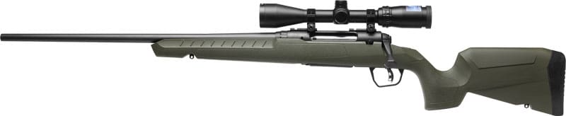 SAVAGE AXIS 2 XP 350 LEGEND LH – 18″ COMPACT W/3-9X40 MATTE/GRN