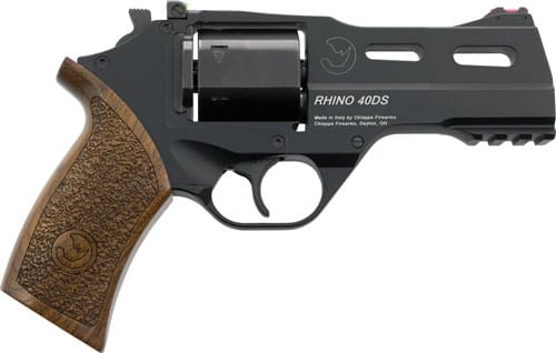 CHIAPPA RHINO 40DS 9MM – 4″ ADJ. SIGHT BLACK/WALNUT.