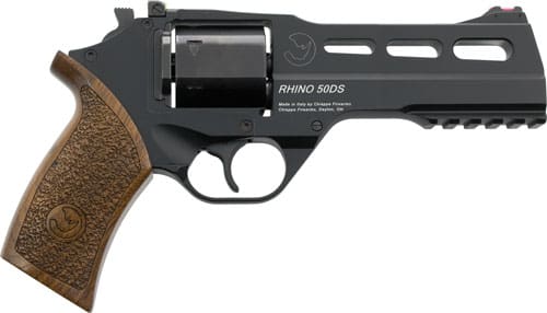 CHIAPPA RHINO 50DS 9MM – 5″ ADJ. SIGHT BLACK/WALNUT