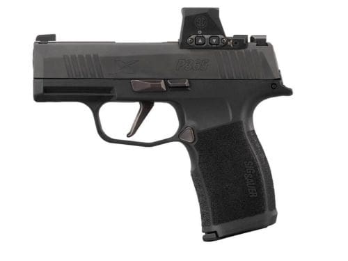 SIG P365X 9MM 3.1″ XRAY3 – W/SIG-LOC OPTIC (2)12RD BLACK