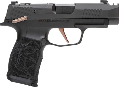 SIG P365 XL COMP 9MM 3.1″ – (2)10RD ROSE KIT MA COMP BLACK