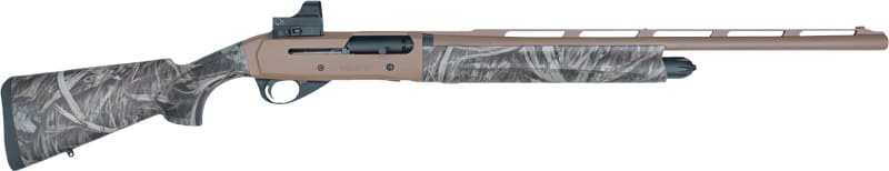 GIRSAN MC312 12GA. 24″ GOBBLER – RED DOT 3.5″ CAMO W/FO FRNT ST