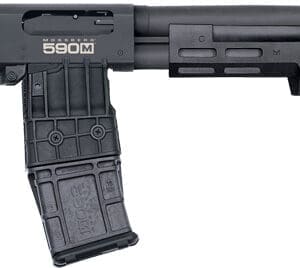 MOSSBERG 590M STANDOFF 12GA - 14.375" 10RD 2.75" BLUE/SYN