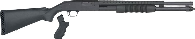 MOSSBERG 590 PERSUADER 12GA 3″ – 20″ 9RD BLUED SYN PISTOL GRIP