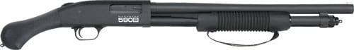 MOSSBERG 590S SHOCKWAVE 12GA – 3″ 18.5″ CORN COB BLUED/BLACK