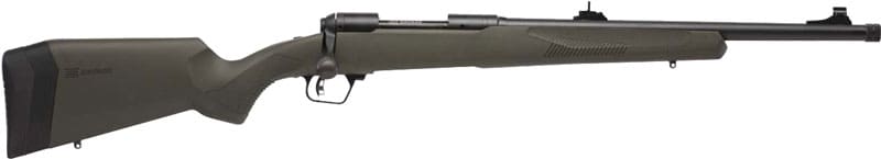 SAVAGE 110 HOG HUNTER 350 – LEGEND 18″ THREAD OD GREEN