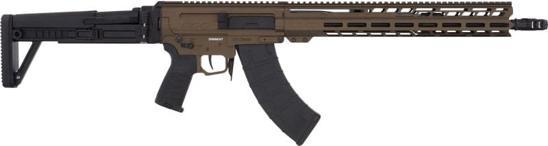 CMMG RIFLE DISSENT MK47 7.62x – 39 16.1″ 30RD FOLDING STK BRNZ