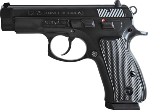 CZ 75 COMPACT 50TH ANNIVERSARY – 9MM FS 15RD BLACK POLYCOTE