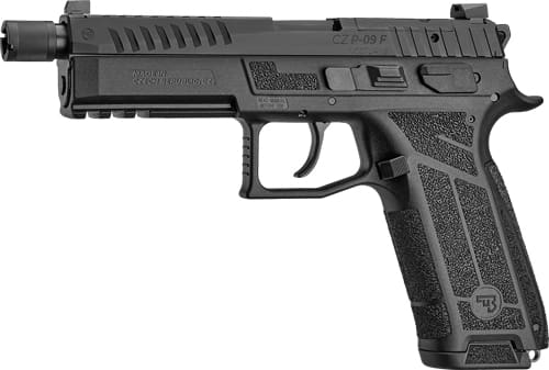 CZ P-09 F NOCTURNE SR OR 9MM – FS 21-SHOT BLACK