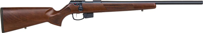 ANSCHUTZ 1761 HB 22LR 20″ – BLUED/WALNUT CLASSIC 2-STG