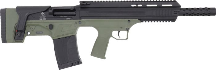 ATI BULLDOG BULLPUP 12GA 3″ – 18.5″ 5RD BLACK GREEN