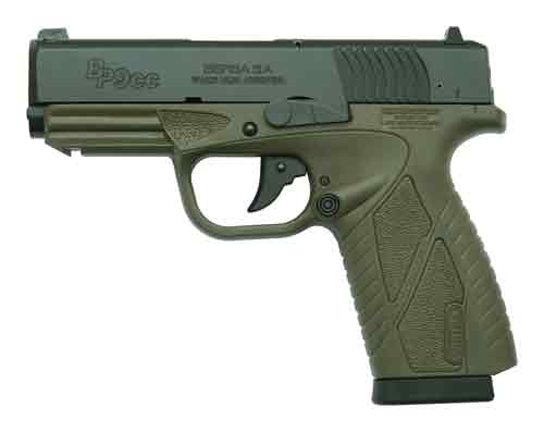 BERSA BP CC 9MM FS – 8 SHOT MATTE W/OD FRAME