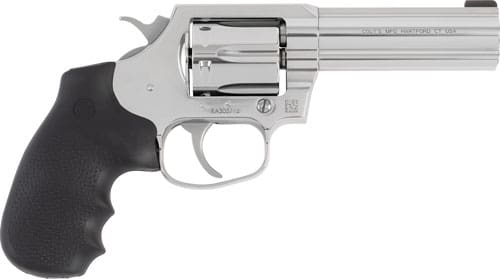 COLT COBRA 38SPL+P FS 4″ 6RD – STAINLESS RUBBER GRIPS