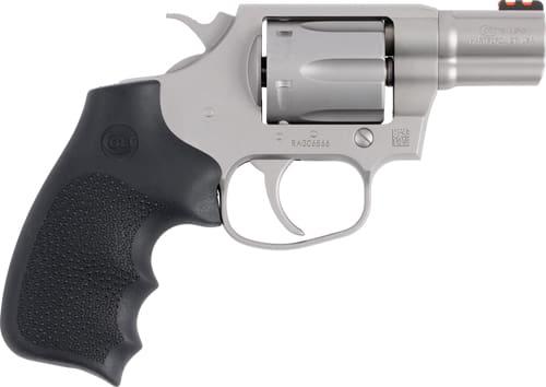 COLT COBRA 38SPL+P FS 2.1″ 6RD – STAINLESS RUBBER GRIP RED FO