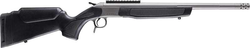 CVA SCOUT TD V3 400 LEGEND 20″ – STAINLESS/BLACK SYNTHETIC