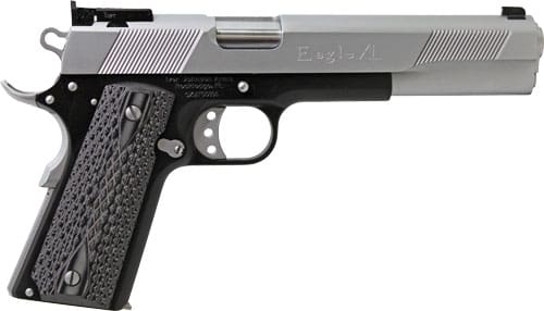 IVER JOHNSON EAGLE XL 2-TONE – 10MM 6″ ADJ 8RD M.CHROME SLIDE