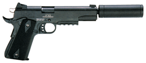 GERMAN SPORT 1911 AD-OPS – 22LR 5″ BLACK/SYN 10RD W/RAIL