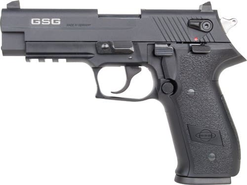 GERMAN SPORT FIREFLY 22LR – 4″ FS 10RD NON-TREADED BLACK