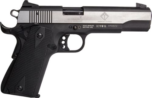GERMAN SPORT 1911 22LR 5″ – POLISHED SLIDE/BLK GRIP 10RD