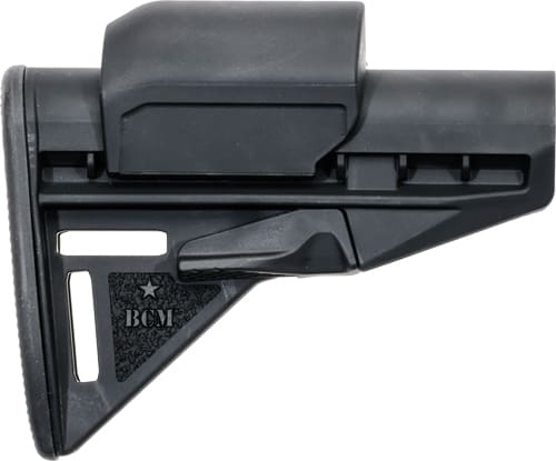 BCM STOCK MOD 3 WITH RISERS – FITS AR-15 MIL-SPEC BLACK